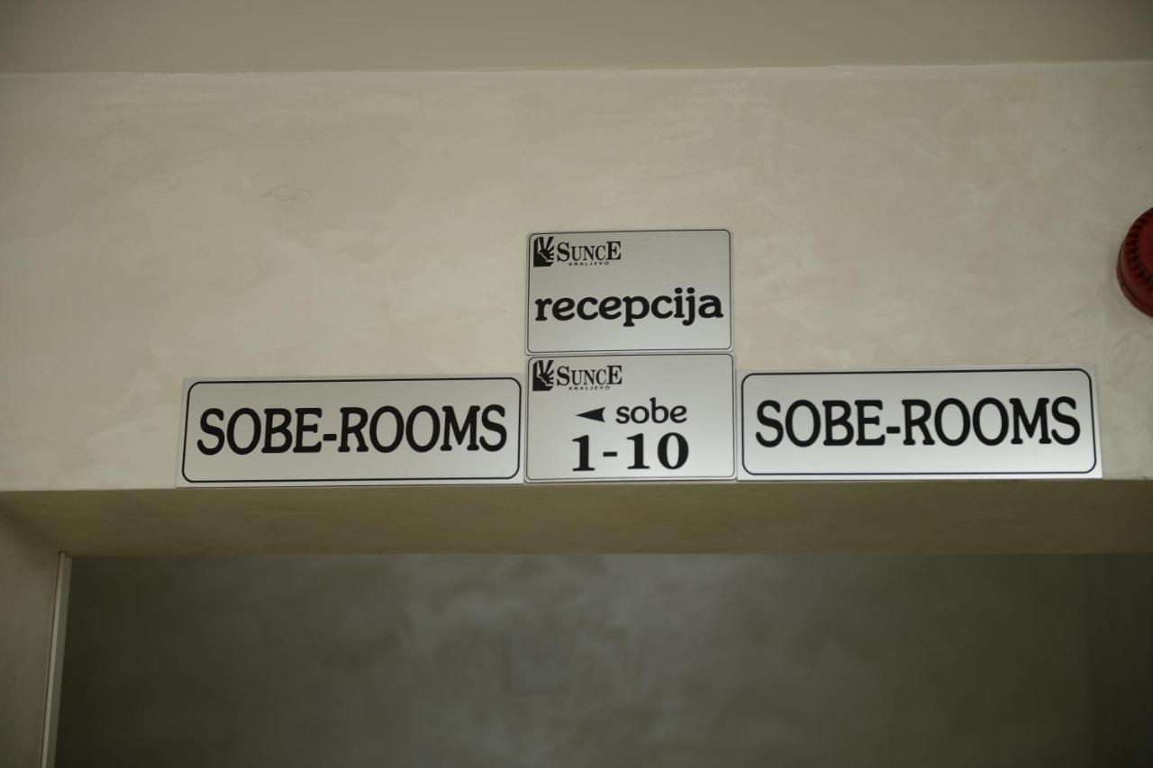 Hotel Sunce Kraljevo Esterno foto